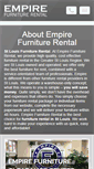 Mobile Screenshot of empirefurniturerental.com